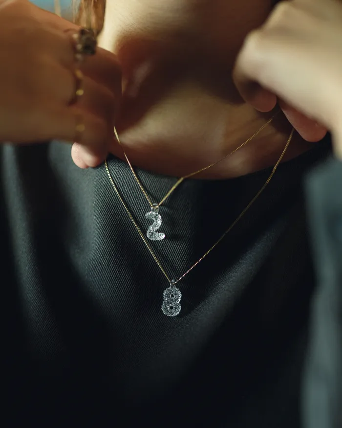 ネックレス ブルーベリー3